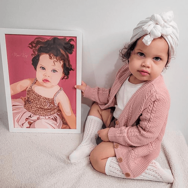 Custom Sibling Portrait - Print or Framed