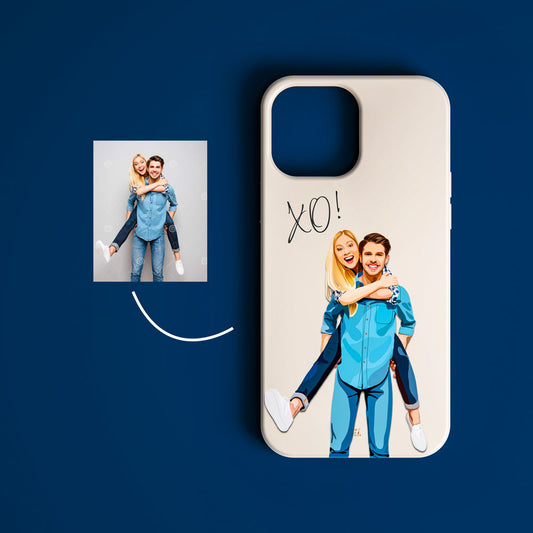 Custom Illustrated Phone Cases for Valentine's Day
