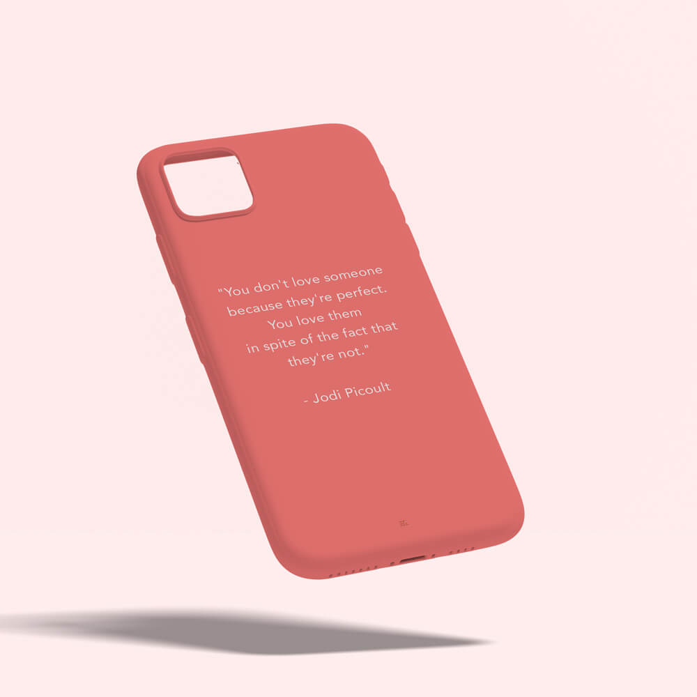 Custom Quote Valentine's Day Themed Phone Case