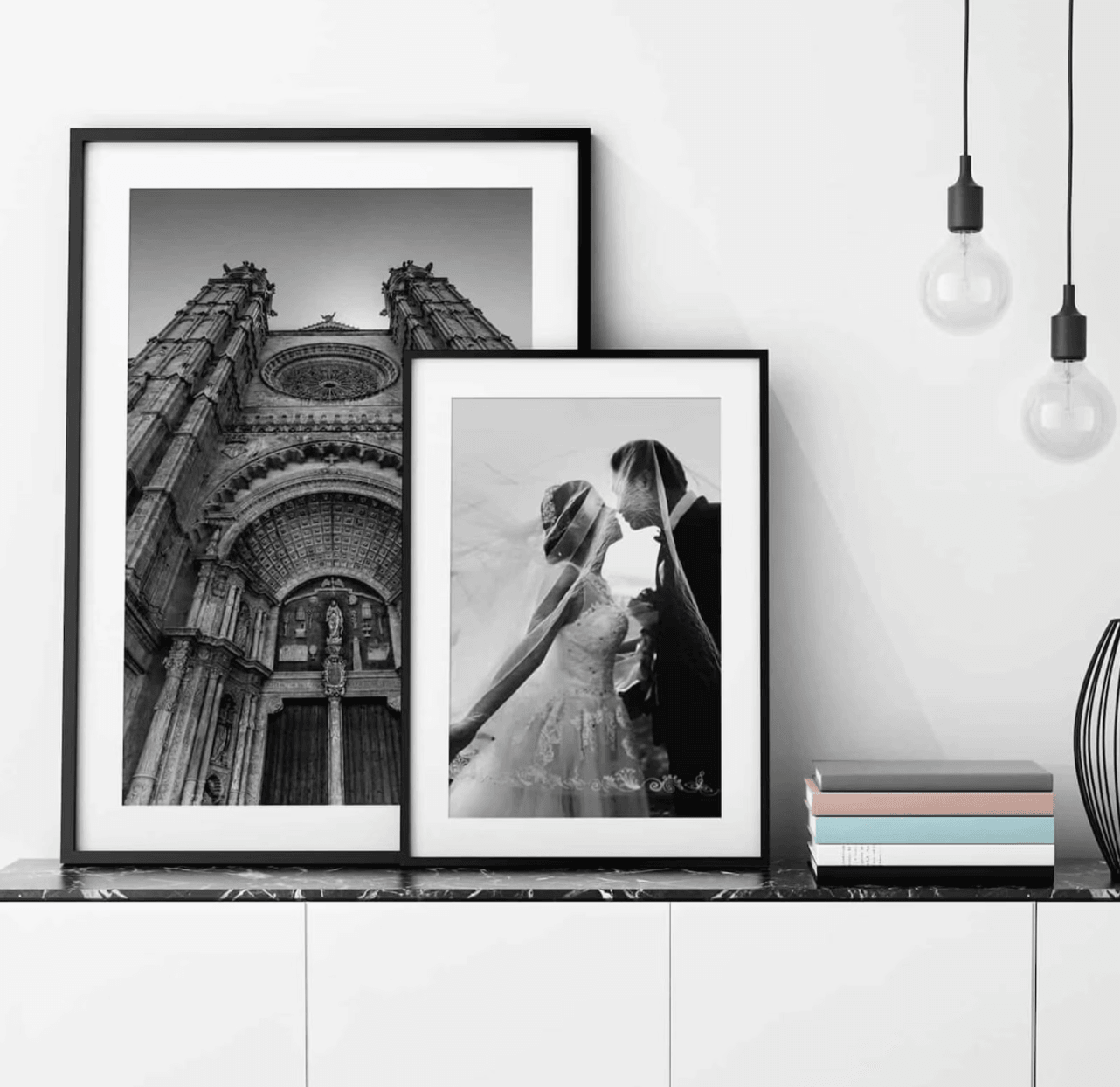 Custom Wedding Portrait - Digital or Framed - New Age Walls